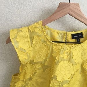 Who What Wear Yellow Top